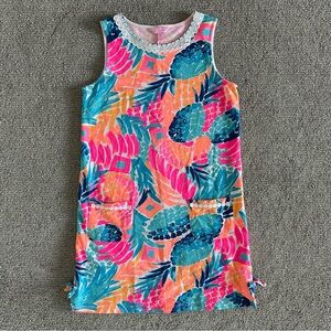 Lilly Pulitzer‎ Girls Classic Shift Dressin in Multi Goombay Smashed Reduced XL